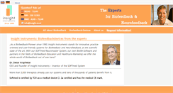 Desktop Screenshot of biofeedback.co.at