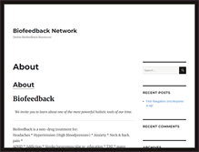 Tablet Screenshot of biofeedback.net
