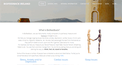Desktop Screenshot of biofeedback.ie