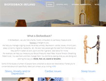 Tablet Screenshot of biofeedback.ie