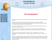Tablet Screenshot of biofeedback.hu